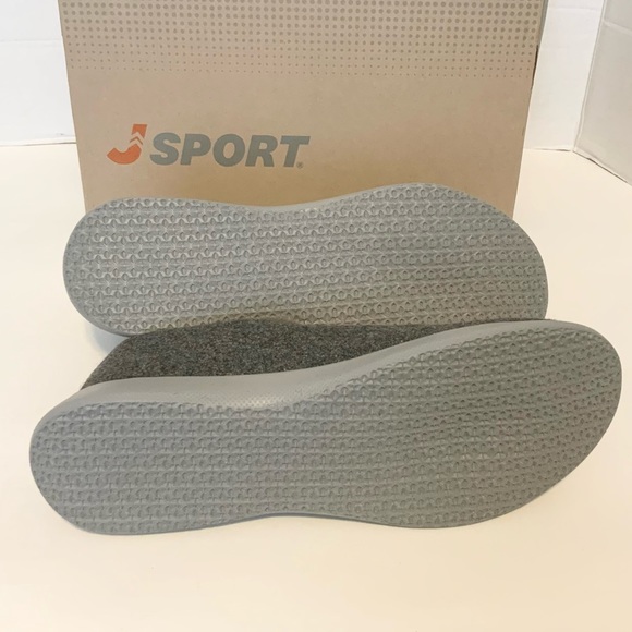 JSport by Jambu Women’s Acrylic Lace Up Round-Toe Shoes Gray Size 10 NWT - Picture 6 of 7